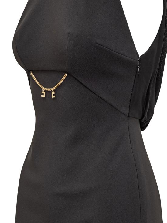 25FW 엘리자베타프랜치 숏 원피스 AB80856E2 110 NERO - ELISABETTA FRANCHI