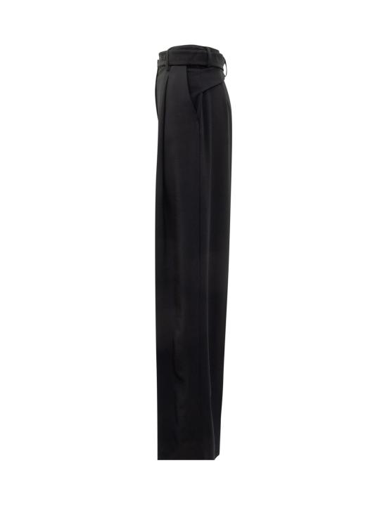 25FW 엠포리오 아르마니 스트레이트 팬츠 EW002616TE10405 UB109 NERO - EMPORIO ARMANI