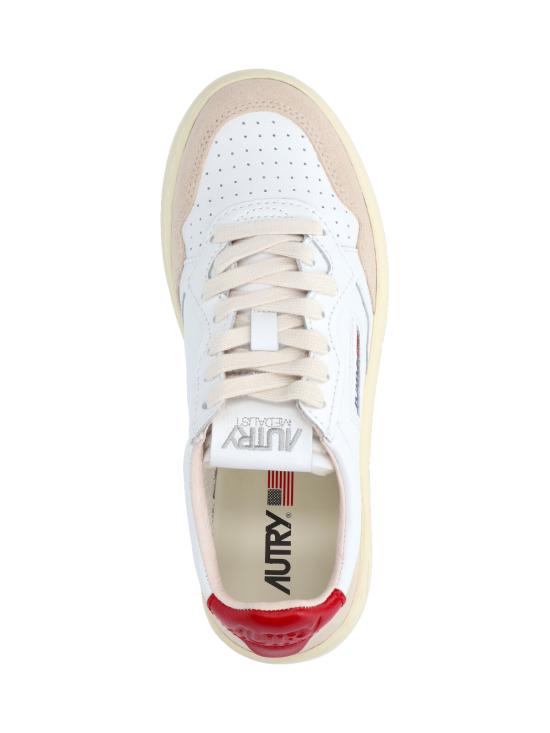 26SS 오트리 메달리스트 로우 스니커즈 AULW LS43 White - AUTRY