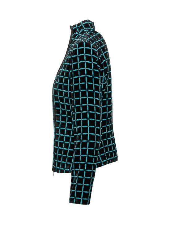 25FW 엠포리오 아르마니 수트 자켓 EW002656TE16688 FC229 QUADRO AZZURRO - EMPORIO ARMANI