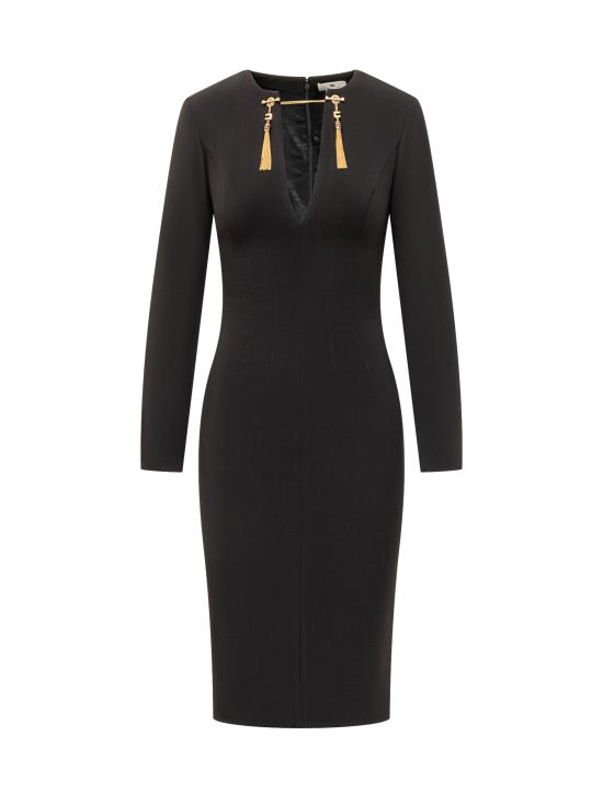 25FW 엘리자베타프랜치 미디 원피스 AB80557E2 110 NERO