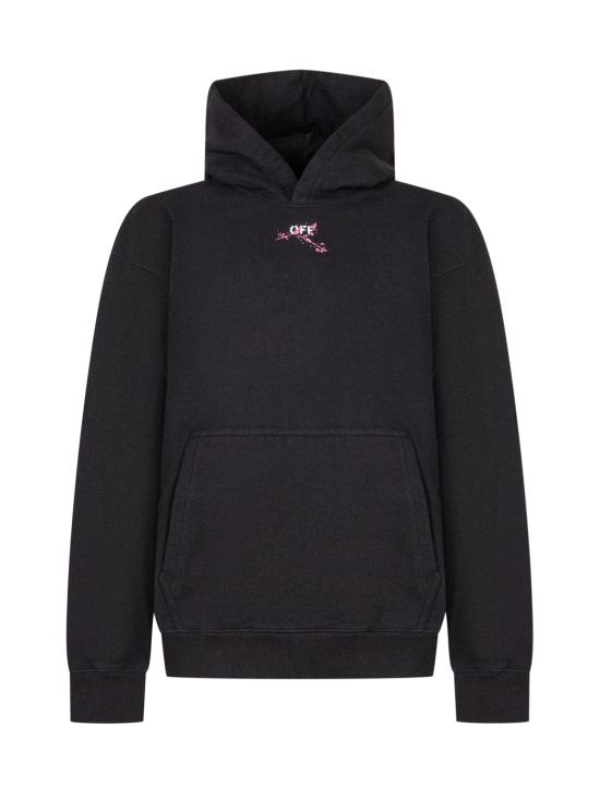 25FW [키즈] 오프화이트 트레이닝 상의 OGBB002F25FLE004 1032 BLACK FUCHSIA