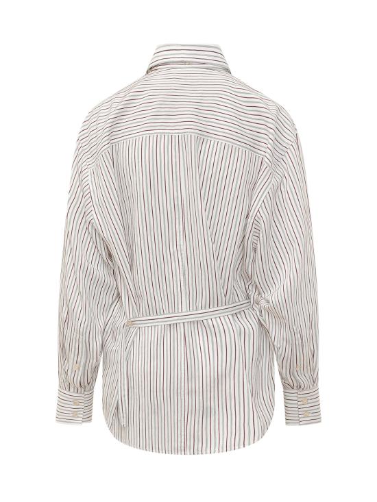 26SS 이자벨마랑 셔츠 26PCH0262FBD1I01I ECRD ECRU RED - ISABEL MARANT