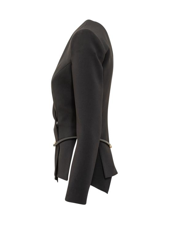 25FW 엘리자베타프랜치 수트 자켓 GI16657E2 110 NERO - ELISABETTA FRANCHI