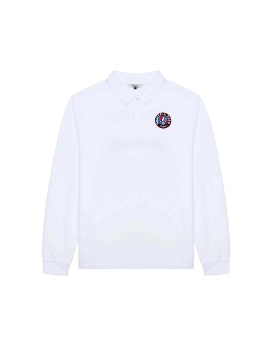  말본 폴로 티셔츠 골프 그레이트풀 데드 스틸리 폴로 화이트