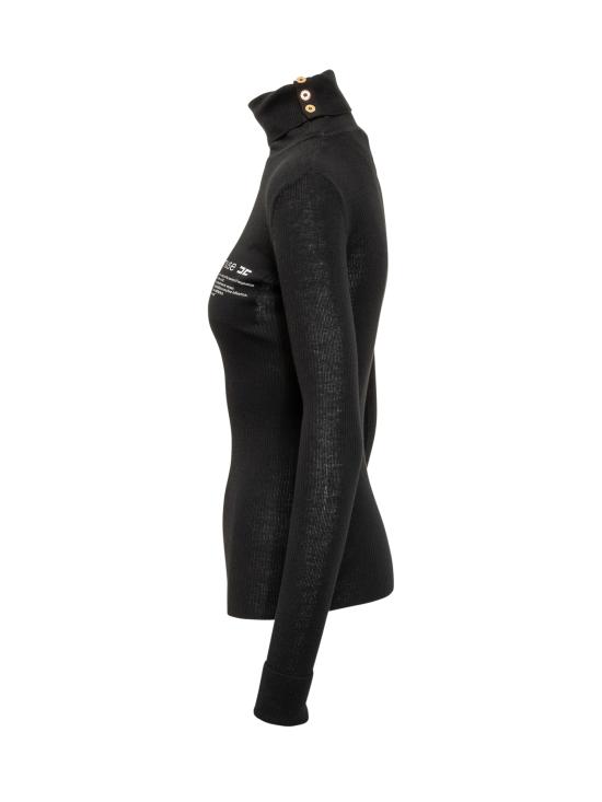 25FW 엘리자베타프랜치 스웨터 MK43B57E2 110 NERO - ELISABETTA FRANCHI