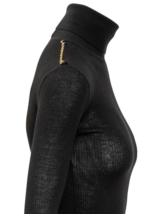 25FW 엘리자베타프랜치 스웨터 MK43B57E2 110 NERO - ELISABETTA FRANCHI