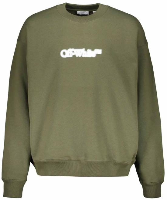 25FW 오프화이트 긴팔 티셔츠 44MBA054G5F00C5601 GREEN