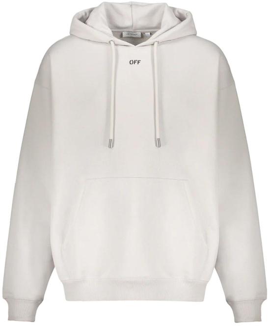 25FW 오프화이트 후드 티셔츠 44MBB085G5F00G0510 WHITE