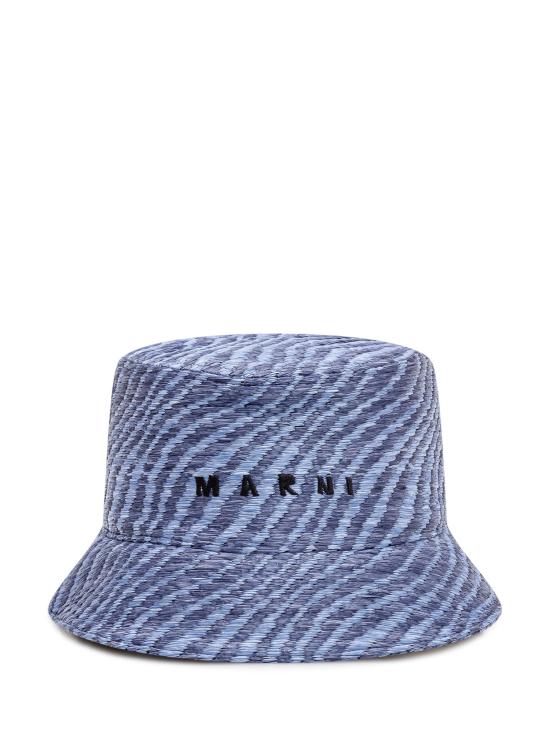 26SS 마르니 버킷햇 CLMC0067S1UAN102 00B48 VIVID BLUE