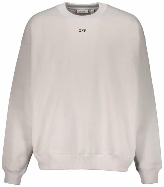 25FW 오프화이트 긴팔 티셔츠 44MBA054G5F00F0510 GREY