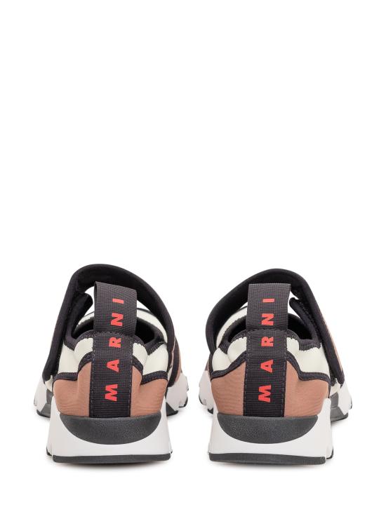 26SS 마르니 라이크라 메리 제인 스니커즈 SNZW020602P7613 ZP082 WHITE LIGHT BROWN - MARNI