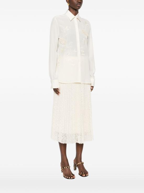 26SS 에르마노 설비노 셔츠 D482K355R VKX14800 White - ERMANNO SCERVINO