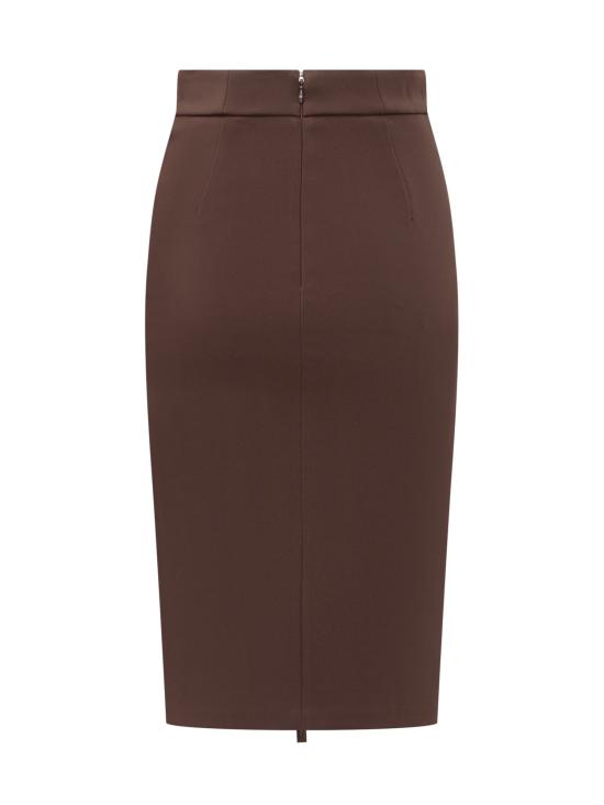 25FW 엘리자베타프랜치 미디 스커트 GO13456E2 EA3 COFFEE - ELISABETTA FRANCHI