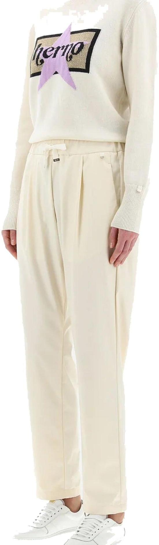 25FW 에르노 트레이닝/조거 팬츠 PT000018D125441100 WHITE - HERNO