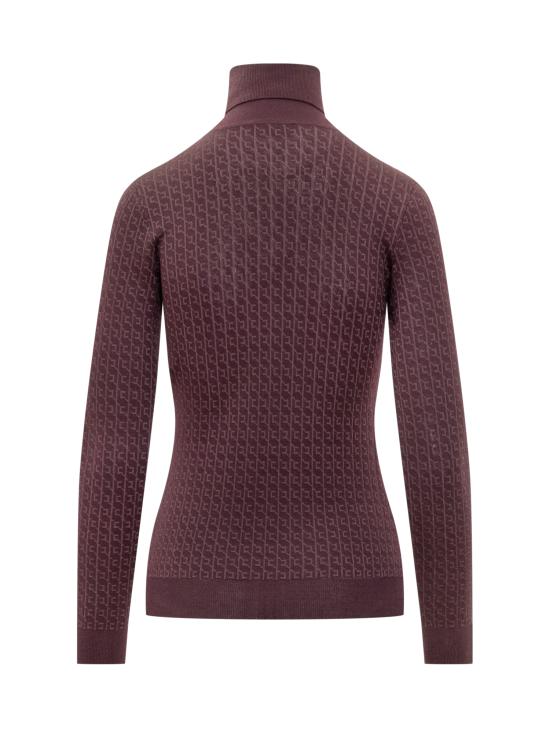 25FW 엘리자베타프랜치 스웨터 MK23S56E2 EA4 MERLOT - ELISABETTA FRANCHI