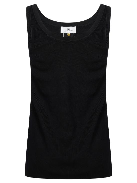 26SS 엘리자베타프랜치 민소매 티셔츠 TK72S61E2 685 NERO