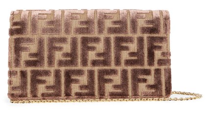 25FW 펜디 바게트 체인 지갑 8M0498AT14 F0L1B CHOCOLATE - FENDI