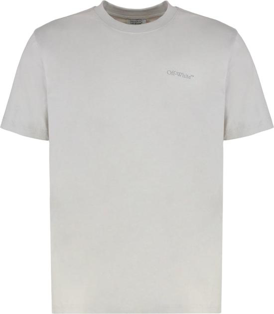 25FW 오프화이트 반팔 티셔츠 44MAA027G5J00C0511 GREY