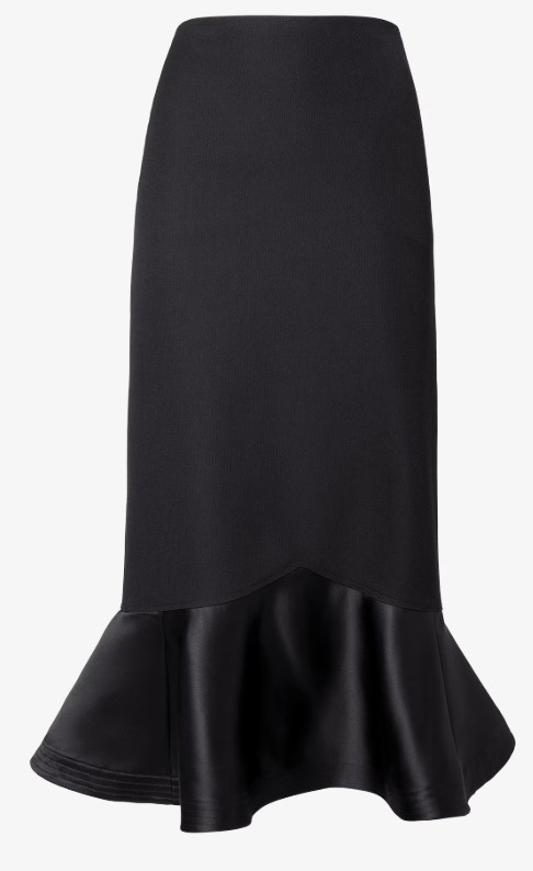 25FW 펜디 미디 스커트 FQ7687AJYF F0GME BLACK