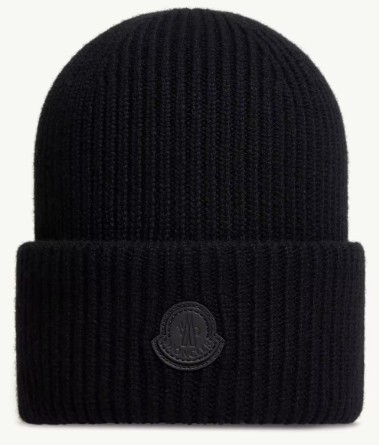 25FW 몽클레어 비니 K20913B00081M1223 999 BLACK