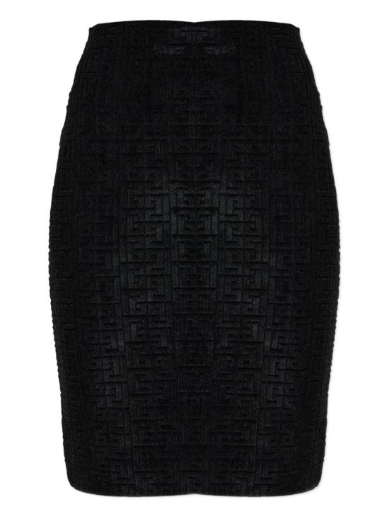 26SS 발망 미디 스커트 GF1LC286 JL420PA Black