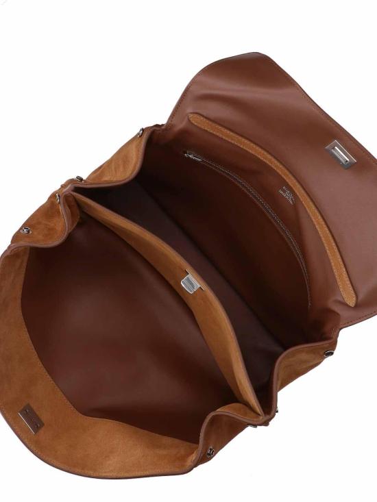 26SS 발렌시아가 로데오 미디움 핸드백 7897722AB4G2533 Brown - BALENCIAGA