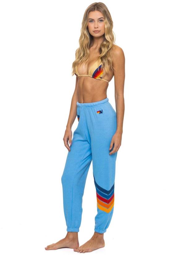  에비에이터 에디션 스트레이트 팬츠 에비에이터 네이션 올 시즌스 서클 셰브론 스웨트팬츠 - AVIATOR NATION