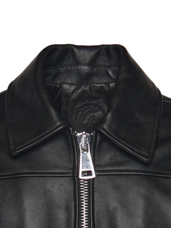 26SS 줄리아노 갈리아노 가죽 자켓 GO HARD NAPPANERO Black - GIULIANO GALIANO