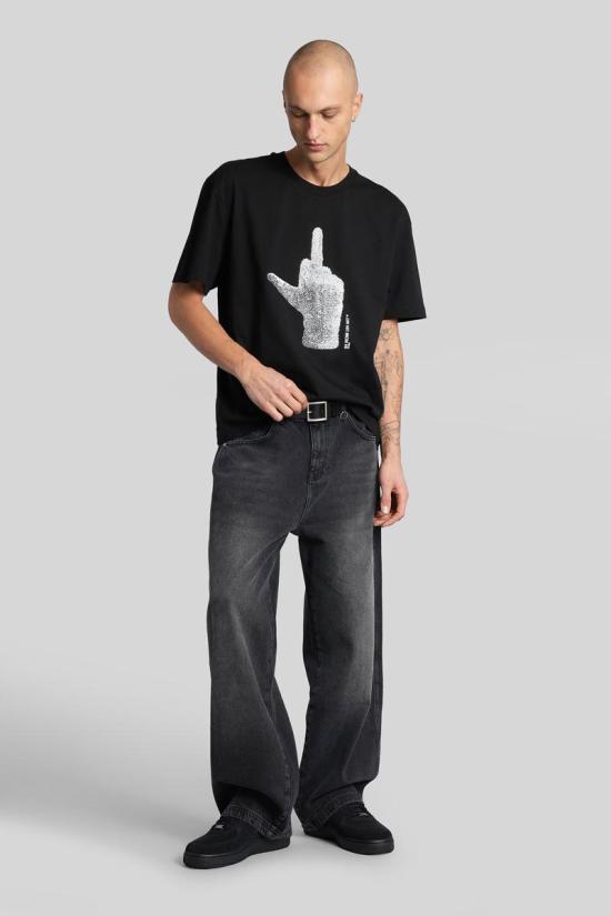 25FW 이놈어닛 반팔 티셔츠 431228 NCW25226 Black - IH NOM UH NIT