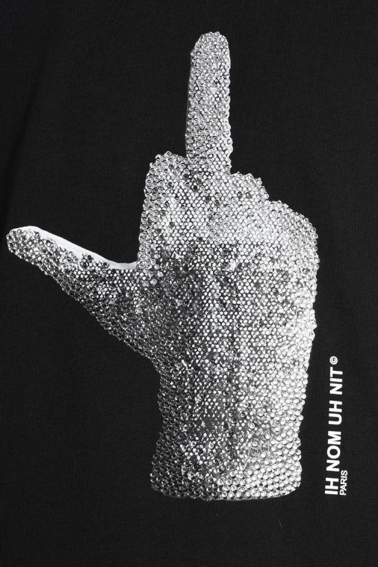 25FW 이놈어닛 반팔 티셔츠 431228 NCW25226 Black - IH NOM UH NIT