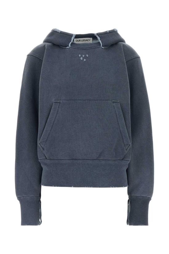 25FW 아워레가시 후드 티셔츠 W4256RB1 BLU1000POIPRI Blue