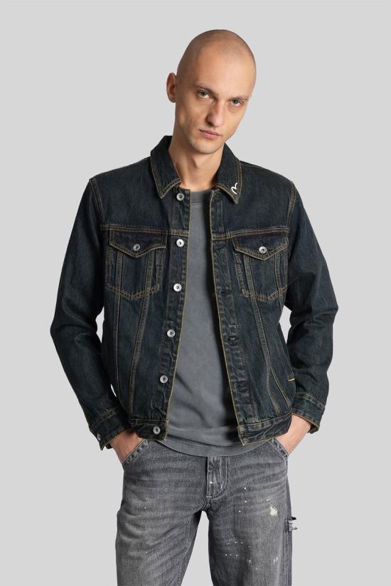 25FW 에비수 데님 자켓 430704 2EAHTM5DJ1003 BLUE - EVISU