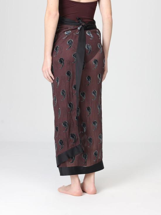 26SS 토리버치 롱 스커트 175284 210 Brown - TORY BURCH