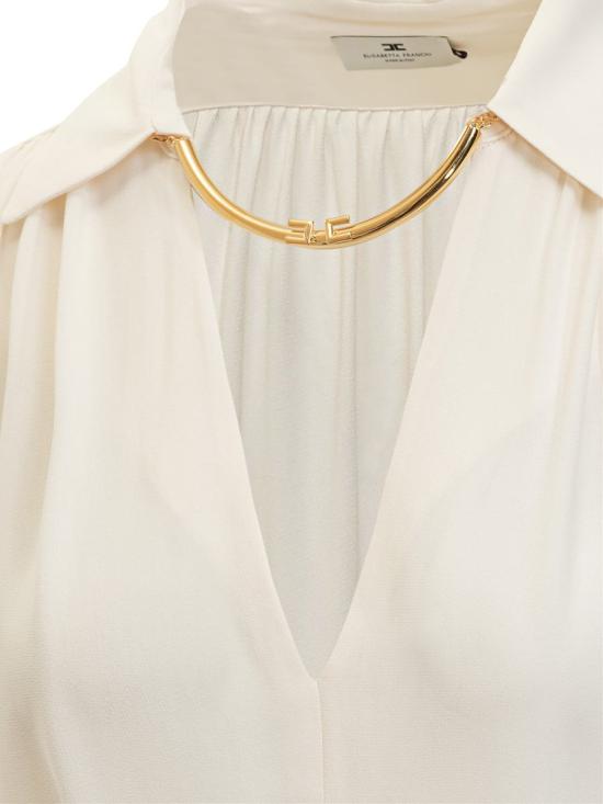 25FW 엘리자베타프랜치 셔츠 CA12356E2 DZ9 Beige - ELISABETTA FRANCHI