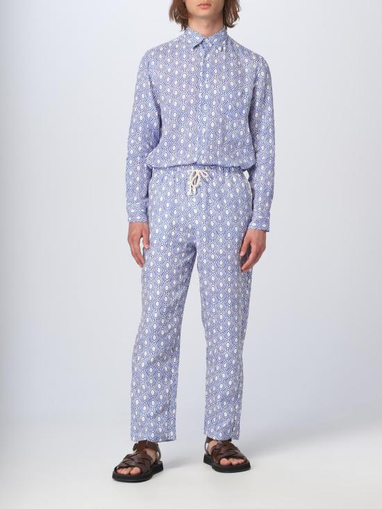  페닌슐라 긴팔 셔츠 GALLIPOLI COREANA 11 Gnawed Blue - PENINSULA