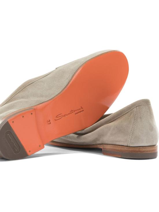 26SS 산토니 로퍼 WUNY71031SA4SAEAE10E10 Beige - SANTONI