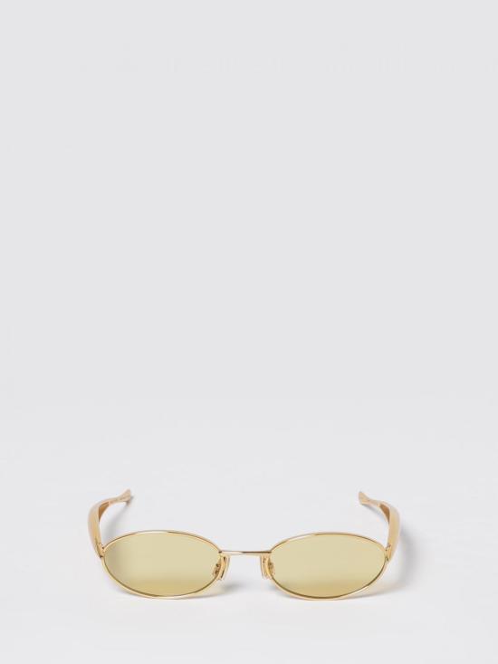 25FW 보테가베네타 선글라스 821495 V4450 8043 Gold - BOTTEGA VENETA