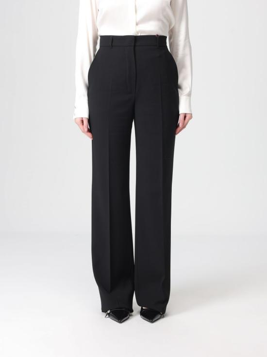 25FW 막스마라 스튜디오 스트레이트 팬츠 2526136062600 005 Black