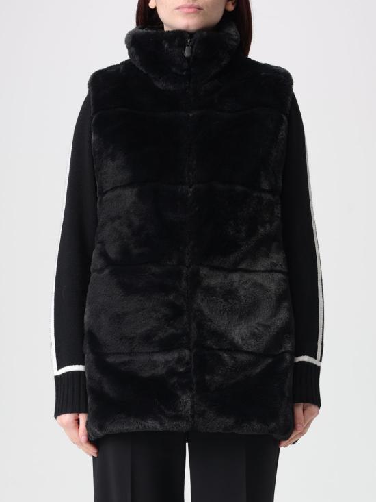 25FW 세이브더덕 Nives 퍼 베스트 D82493WFURY21 10000 Black