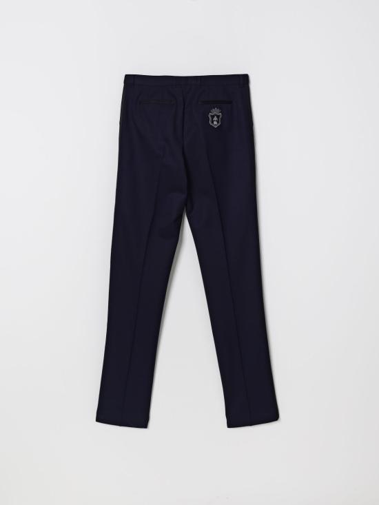 26SS [키즈] 돌체앤가바나 스트레이트 팬츠 L45P14FUBE7 B0665 Blue - DOLCE & GABBANA