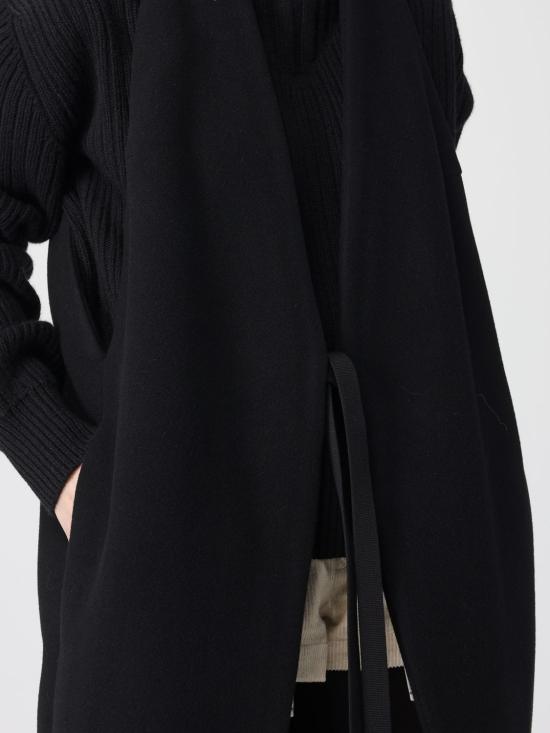 25FW 릭 오웬스 스웨터 RO02E4950WSF 09 Black - RICK OWENS