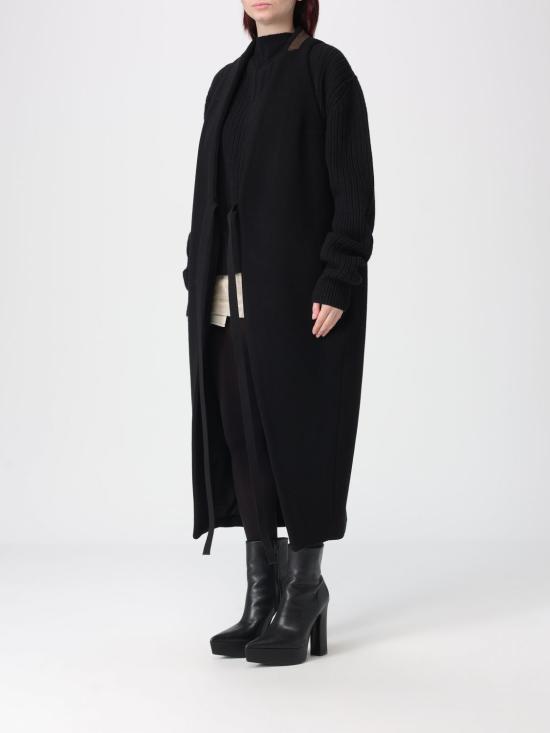 25FW 릭 오웬스 스웨터 RO02E4950WSF 09 Black - RICK OWENS