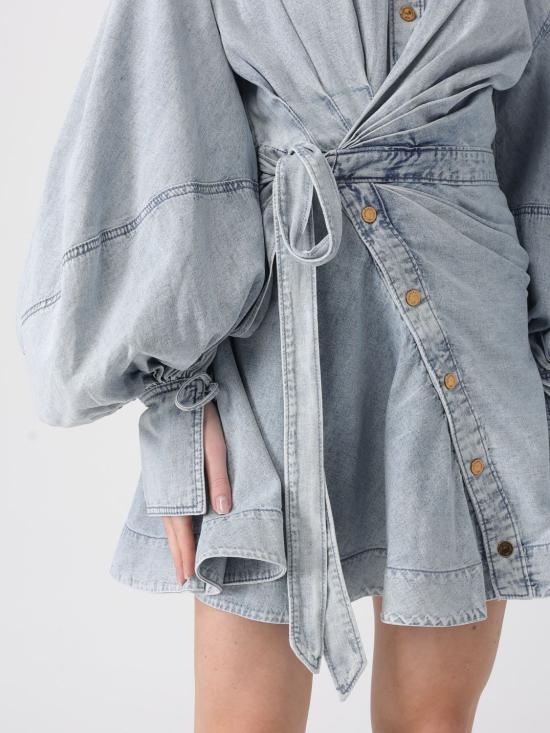 26SS 짐머만 롱 원피스 6614DC261 CSW Blue - ZIMMERMANN