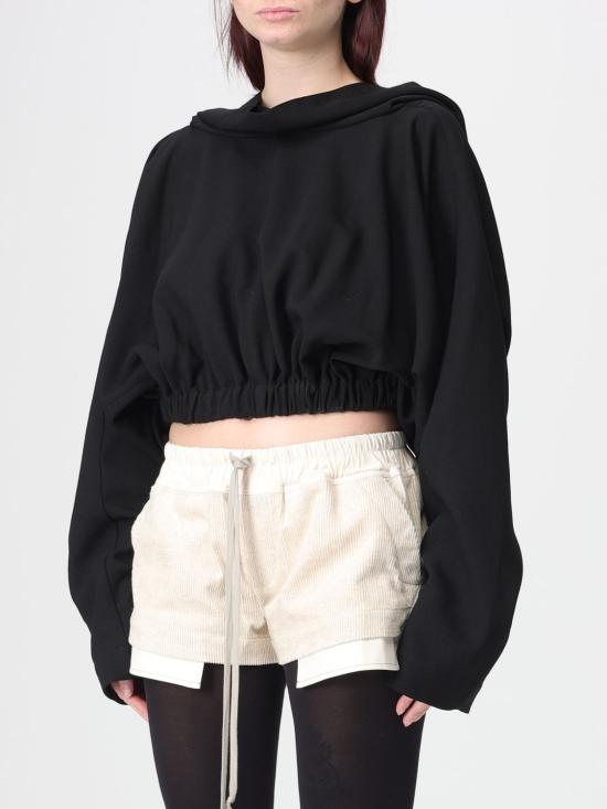 25FW 릭 오웬스 스웨터 RO02E4262WA 09 Black - RICK OWENS