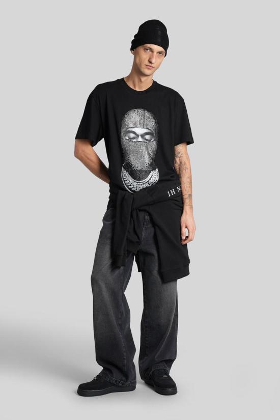 25FW 이놈어닛 반팔 티셔츠 431226 NCW25203 Black - IH NOM UH NIT