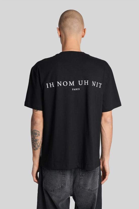 25FW 이놈어닛 반팔 티셔츠 431226 NCW25203 Black - IH NOM UH NIT