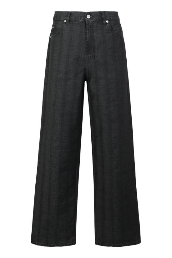 25FW 아워레가시 데님 팬츠 M4255VB BLACKCOATEDHERRINGBONE Black