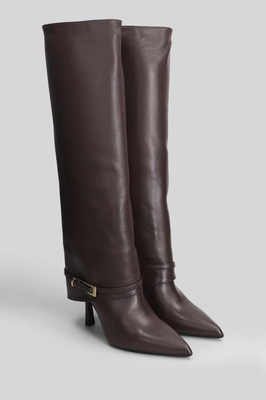 25FW 지젤 모아레 부츠 432492 SAMANTHA Brown - GISEL MOIRE