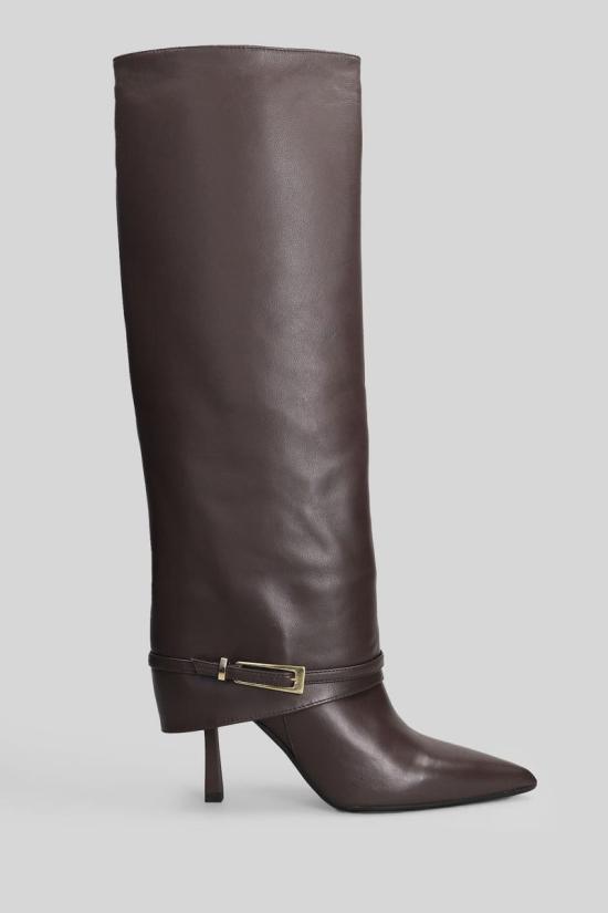 25FW 지젤 모아레 부츠 432492 SAMANTHA Brown